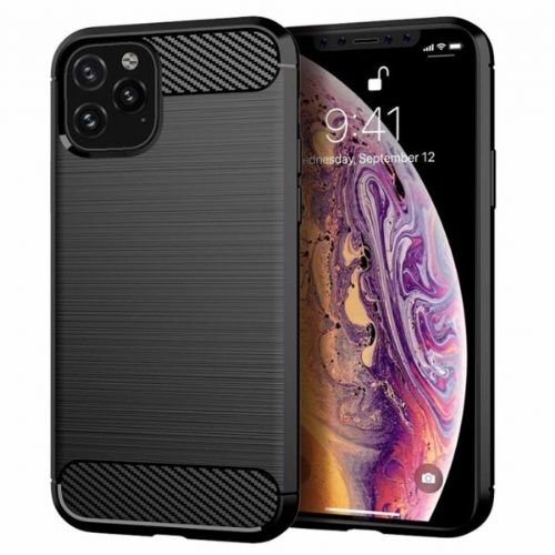 Silicone case for iPhone 11 Pro Max - matte carbon black