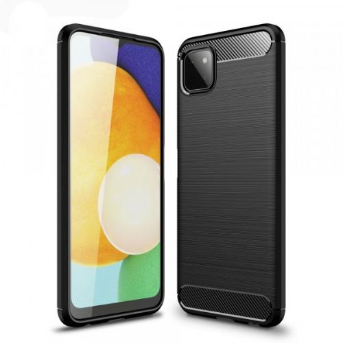 Silicone case for Samsung Galaxy A22 A225 LTE - matte carbon black