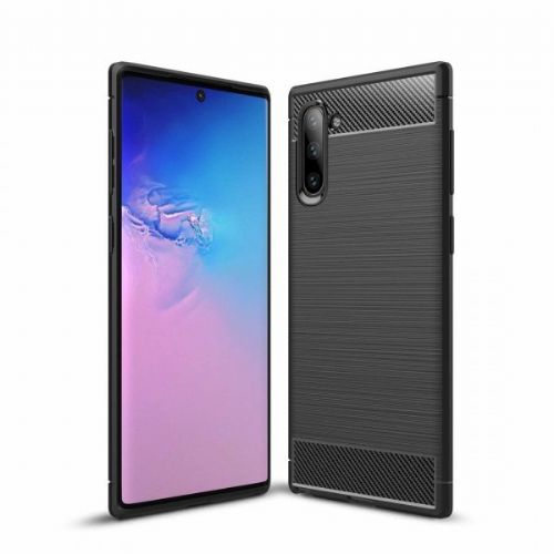 Silicone case for Samsung Galaxy Note 10 N970 - matte carbon black