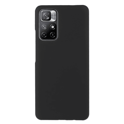 Silicone case for Xiaomi Redmi Note 11 5G - matte black