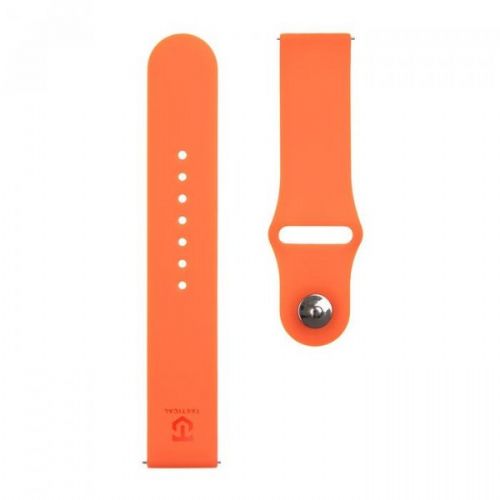 Silicone watch strap 22 mm - orange
