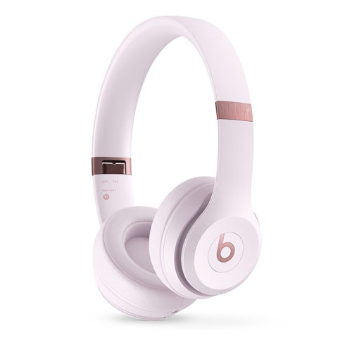 Beats Solo4 Wireless Headphones - On-Ear, pink