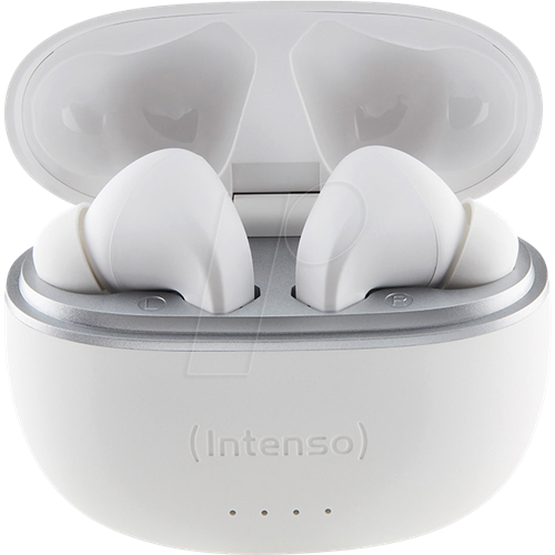 Slušalke Intenso Buds T302A, USB-C, Bluetooth, bela