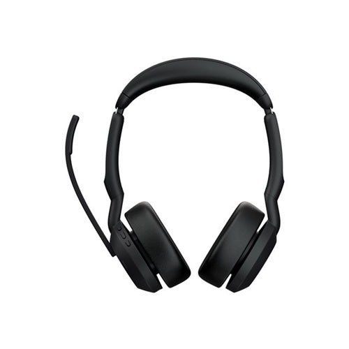 Slušalke Jabra Evolve2 55, s polnilno postajo, Bluetooth, Stereo, Microsoft Teams, USB-A, Link380a, črna