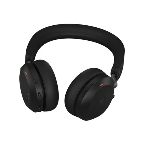 Slušalke Jabra Evolve2 75, Link380a, UC, Bluetooth, USB-C, polnilna postaja, črna