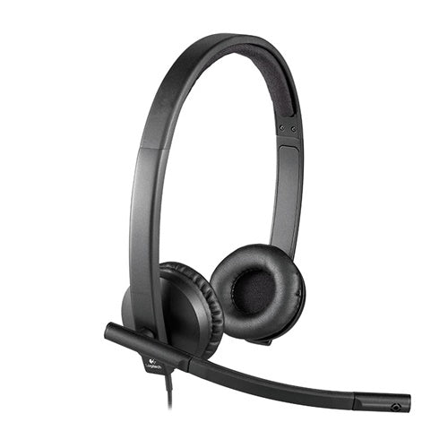 Slušalke Logitech H570e, črna (981-000575)