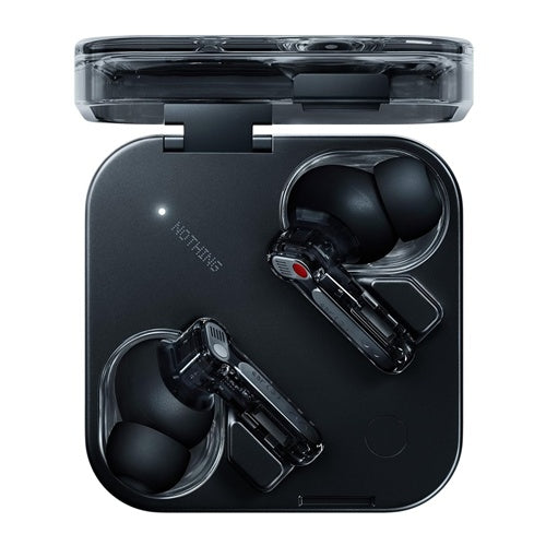 Slušalke Nothing Ear (3) črne, brezžične, aktivno odpravljanje hrupa, Bluetooth 5.2, do 38 ur delovanja, IP54