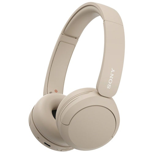 Slušalke Sony WH-CH520, Bluetooth, USB-C, bež