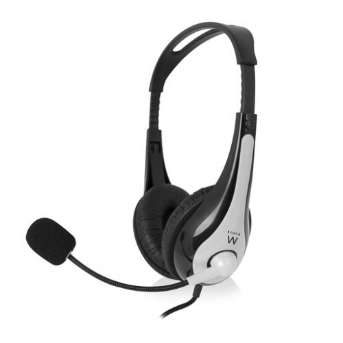 Ewent headphones, volume control, microphone
