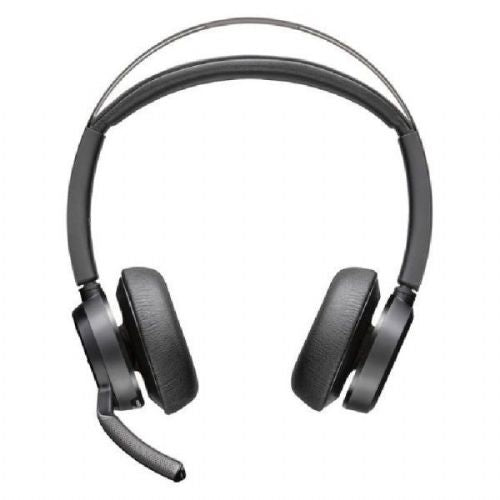HP Poly Voyager Focus 2 MS Black Headphones - Active Noise Cancelling, Wireless, USB-C/USB-A, Up to 19 Hours of Playtime, Microsoft Teams Certified