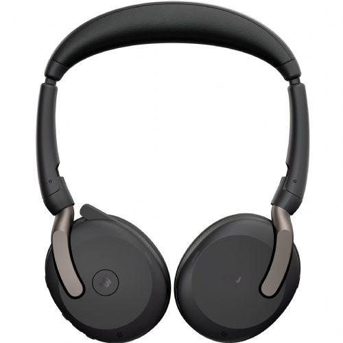 Slušalke Jabra Evolve2 65 Flex Duo, Stereo, Bluetooth, Microsoft Teams, USB-A, Link380a, črna