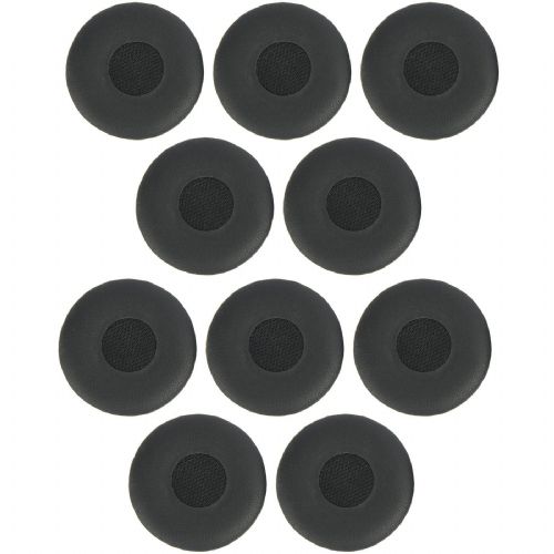 Jabra Evolve Ohrpolster 14101-46 ear pads, leather, black, 10 pieces, for Evolve 20/30/40/65