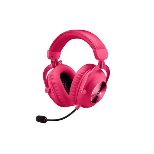 Logitech G PRO X 2 LIGHTSPEED Wireless Gaming Headset, Pink