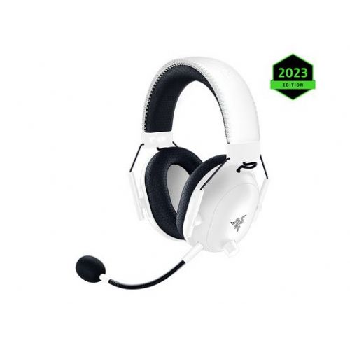Razer BlackShark V2 Pro 2023 wireless headphones, THX surround sound, 70 hours of battery life, Bluetooth, white model
