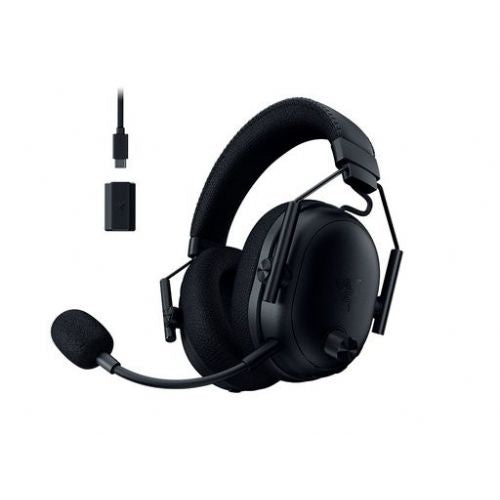 Slušalke Razer BlackShark V3 Pro (črne, ANC, 2,4 GHz adapter, Bluetooth, USB, 3,5 mm)