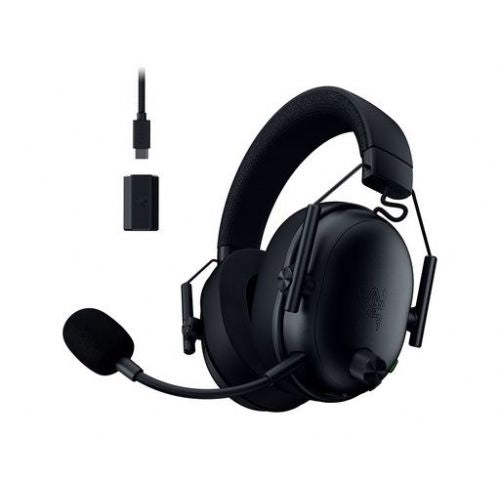 Slušalke Razer BlackShark V3 X HyperSpeed (črne, 2,4 GHz adapter, Bluetooth, USB)