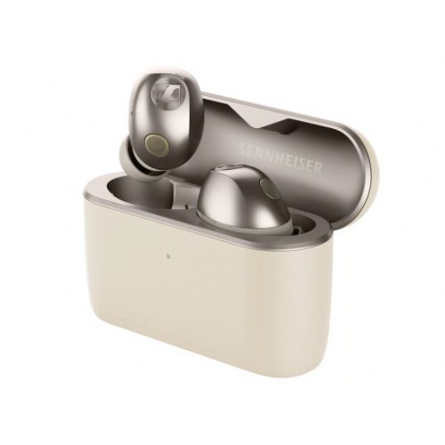 Sennheiser MOMENTUM True Wireless 5 Headphones, In-Ear, Bluetooth 6.0, ANC, Dolby Atmos, up to 40 hours, cream color