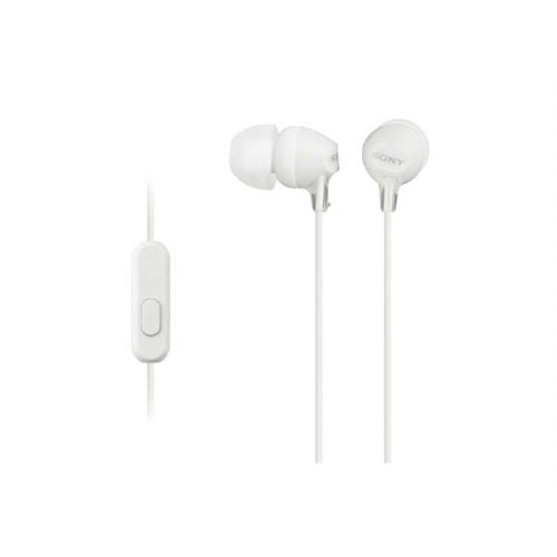 Slušalke Sony MDR-EX15APW (bele)