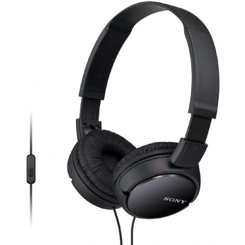 Slušalke Sony MDR-ZX110APB (črne, 3,5 mm vtič)