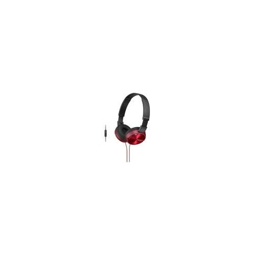Slušalke Sony MDR-ZX310R HEAD OV (rdeče/črne)