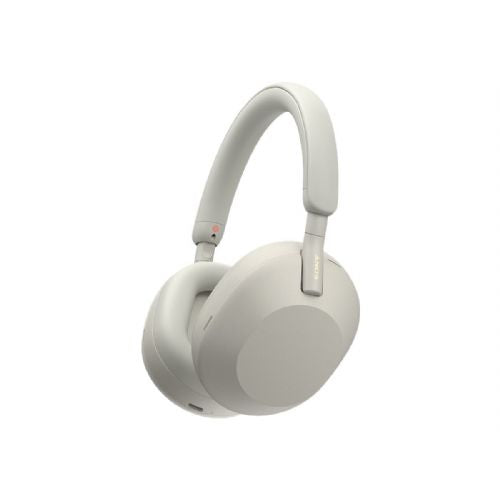SONY WH-1000XM5 Headphones, Silver, with noise cancellation (ANC)