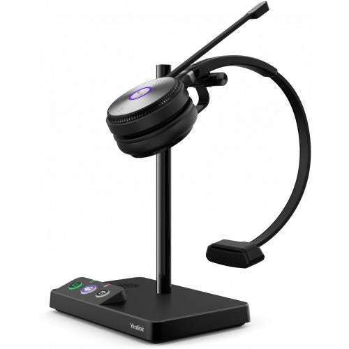 Yealink WH62 Mono Headset Black, USB, Microphone 100-10000 Hz, Battery, Stand