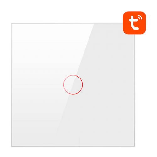 Pametno stikalo za luč WiFi Avatto TS02-EU-W1 1 smerno TUYA (belo)