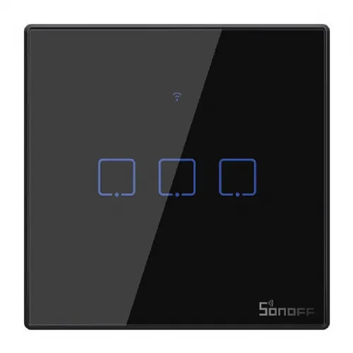 Pametno stikalo WiFi + RF 433 Sonoff T3 EU TX (3-kanalni)