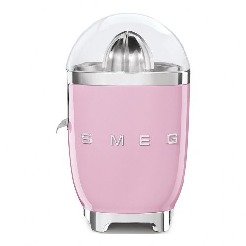 SMEG Entsafter CJF11PKEU Deckel 70W rutschfester Standfuß Fruchtfleischfilter rosa
