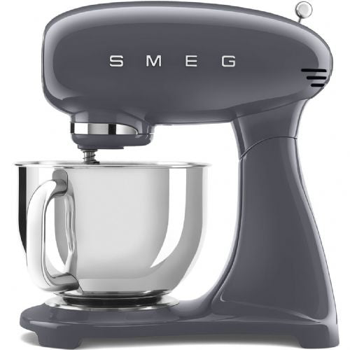 Kuhinjski robot SMEG  v stilu 50-ih, skrilasto siv