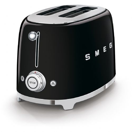 Opekač kruha SMEG  TSF01BLEU, črne barve