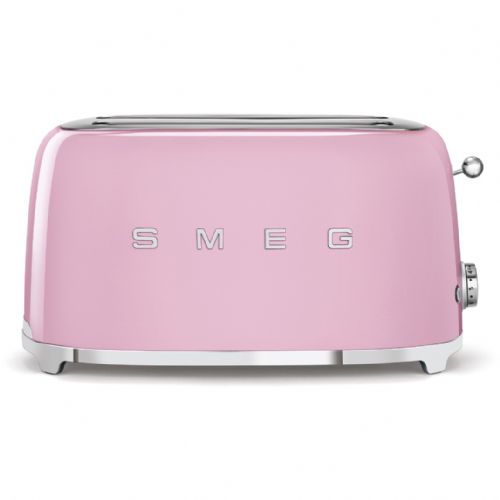 Toaster  SMEG 50's Style , za 4 rezine, roza