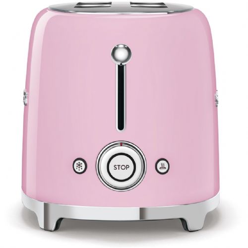 Toaster  SMEG 50's Style , za 4 rezine, roza