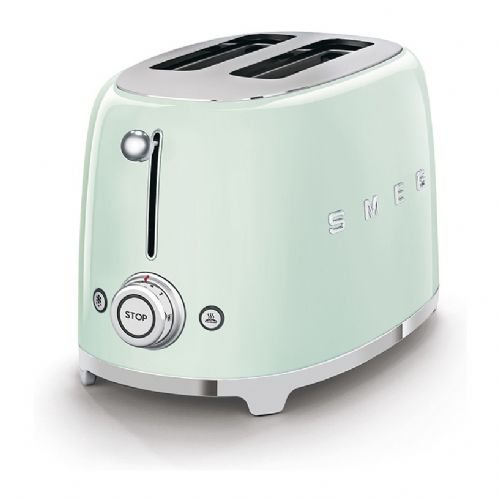 Toaster  Smeg TSF01PGEU 2 reži, 950 W, nastavljiva stopnja zapečenosti, funkcija odmrzovanja, pastelno zelen