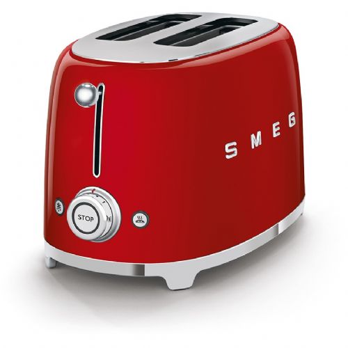 Opekač kruha SMEG TSF01RDEU  za 2 rezini, rdeč