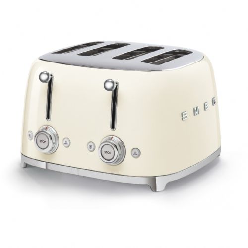 Opekač kruha SMEG TSF03CREU, kremna barva