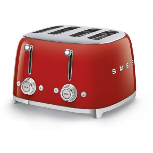 Opekač kruha SMEG TSF03RDEU, rdeča