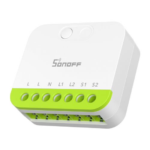 Pametno stikalo Sonoff MINI-ZB2GS, ZigBee 3.0, dvokanalno, 16 A, mini modul