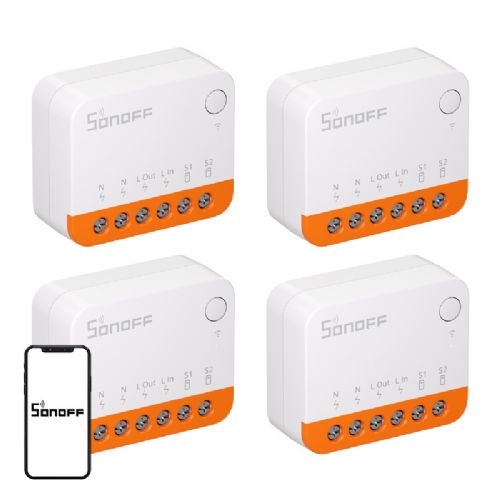 SONOFF MINIR4 (Extreme) switch, 4 pieces