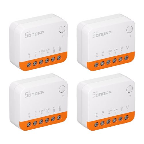 Interruttore SONOFF MINIR4 (Extreme), 4 pezzi