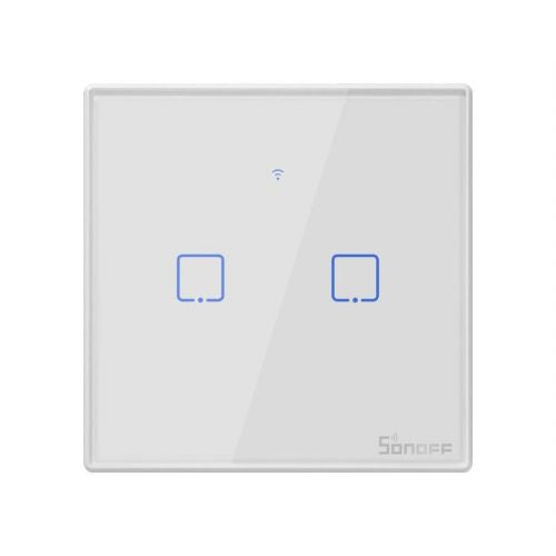 SONOFF Smart Wall Switch Wi-Fi + RF433 Dual T2EU2C-TX