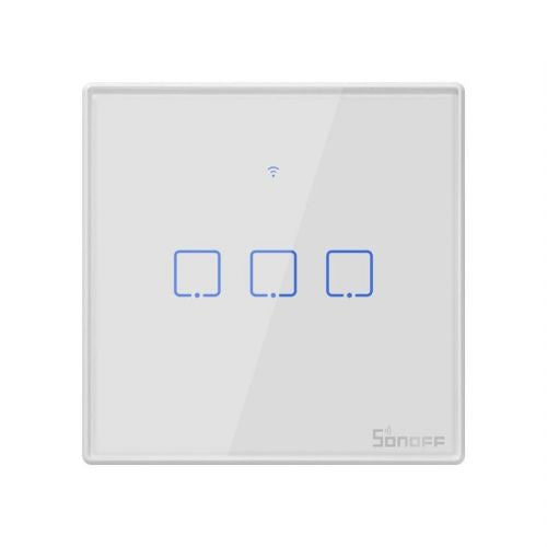 SONOFF Smart Wall Switch Wi-Fi + RF433 Triple T2EU3C-TX