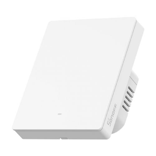 Pametno stensko stikalo Sonoff ZBM5-1C-80W, 1-kanalno, Zigbee 3.0, na dotik, daljinsko in glasovno upravljanje, bela