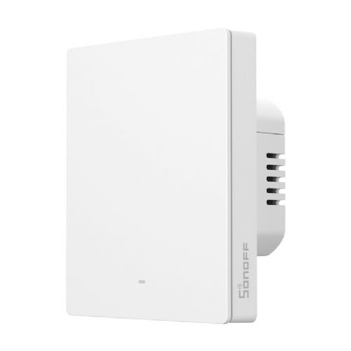 Pametno stensko stikalo Sonoff ZBM5-1C-80W, 1-kanalno, Zigbee 3.0, na dotik, daljinsko in glasovno upravljanje, bela