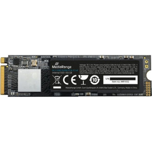 Vgradni SSD disk Media Range MR1032 512 GB PCie 3.1 x4 (20Gb/s), NVMe, M.2 2280, intern