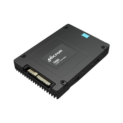 SSD Micron 7450 PRO 1920 GB (črn, PCIe 4.0 x4, NVMe 1.4, U.3)