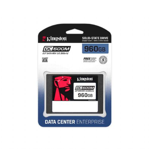 Vgradni SSD disk Kingston 960GB DC600M, 2,5", SATA3.0, 560/530 MB/s, za podatkovne centre SEDC600M/960G