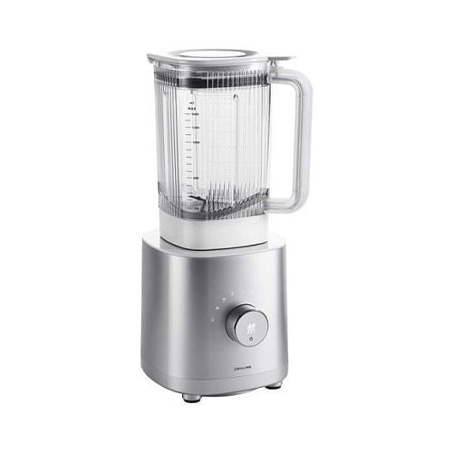 Frullatore Zwilling 1200 W, ciotola in Tritan da 1,4 l, ciotola rimovibile, funzione a impulsi, facile da pulire, argento.