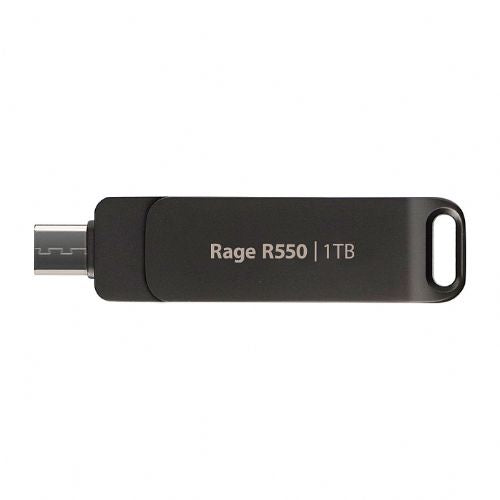 KLJUČ Patriot Rage R550 1TB (črn, USB-A in USB-C 3.2 Gen 1)
