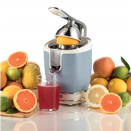 Stiskalnica citrusov Ariete Vintage, svetlo modra